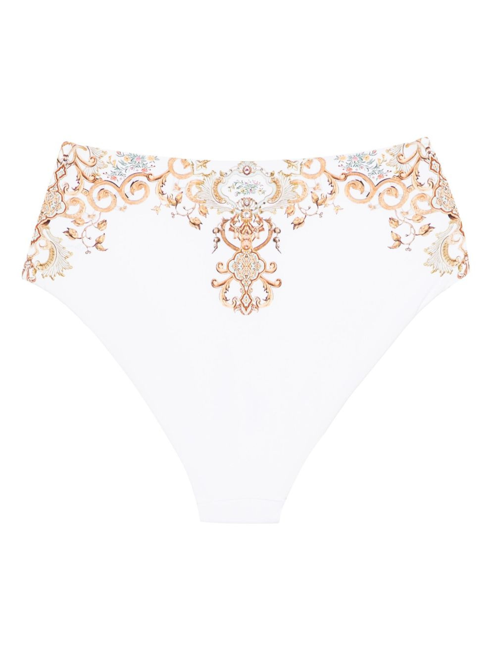 embellished high-waist bikini bottom - 2