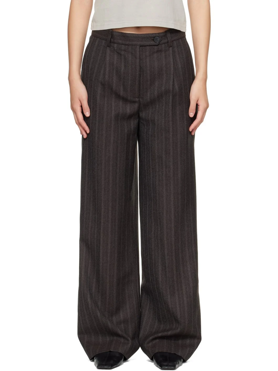 Gray Primary Trousers - 1