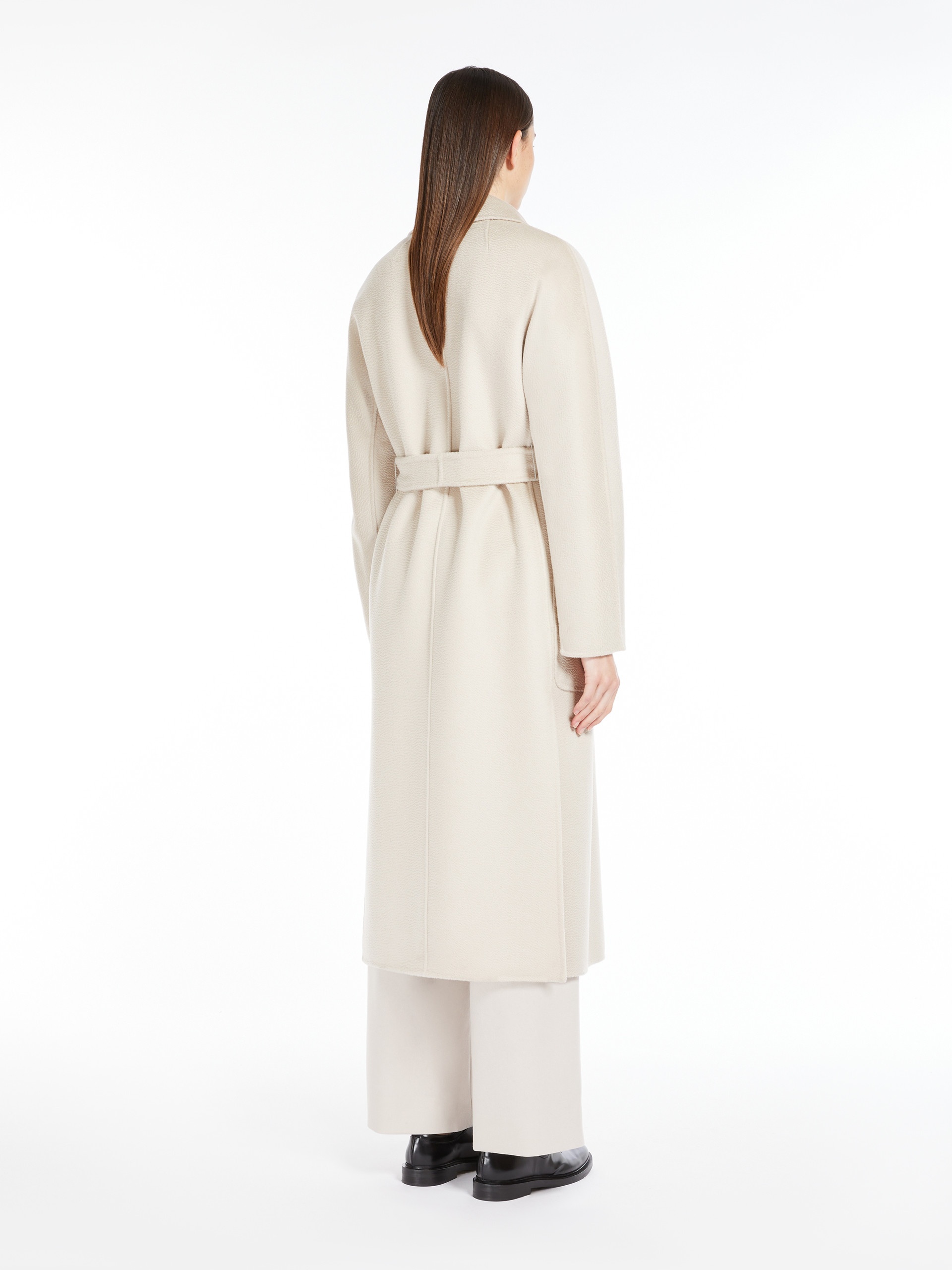 AMORE Cashmere and wool wrap coat - 4