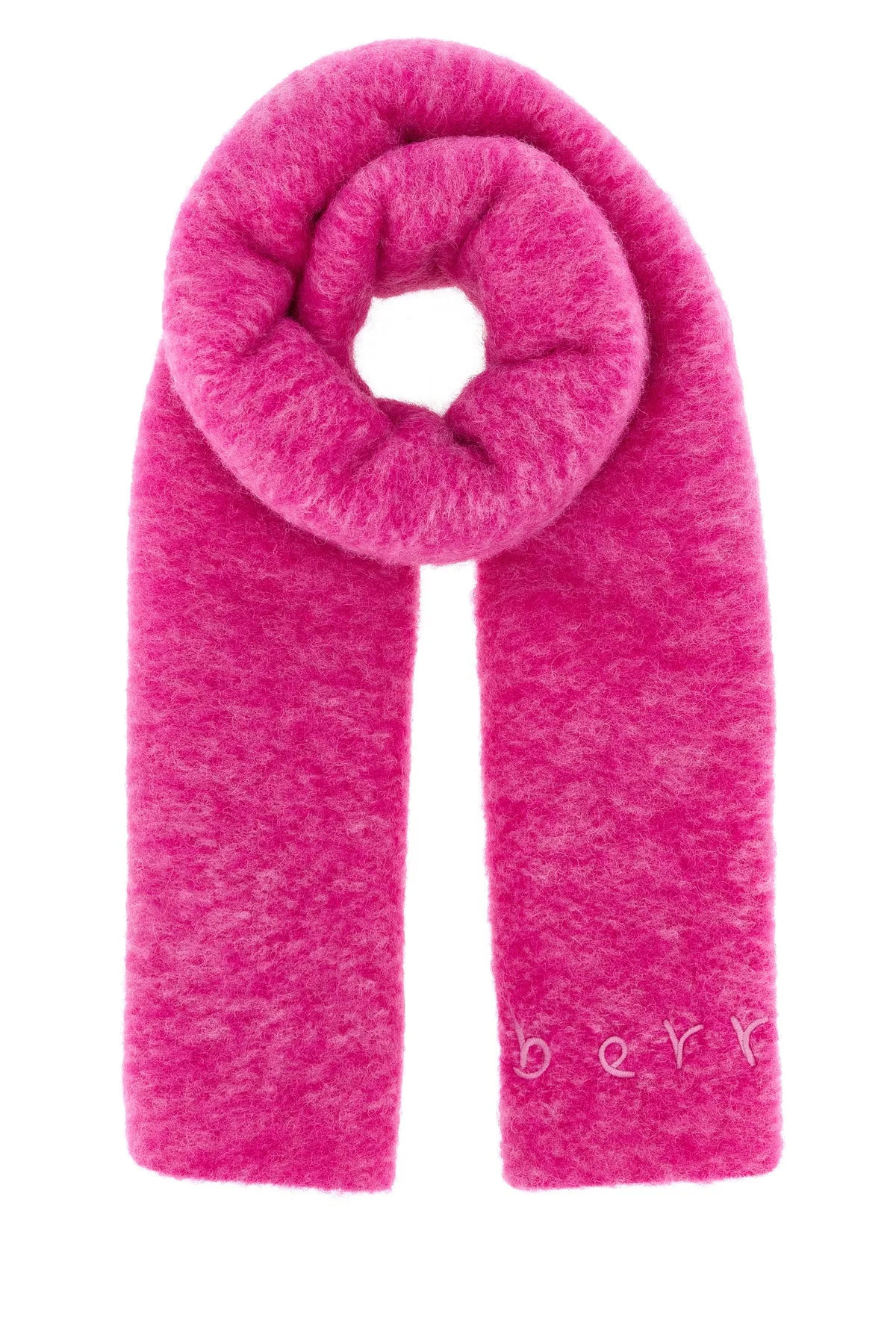 Two-tone alpaca blend scarf - 1