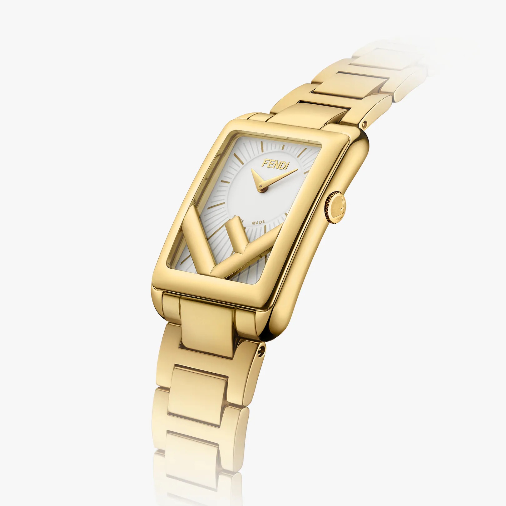 22.5 x 32 MM - Watch with F is Fendi logo - 3