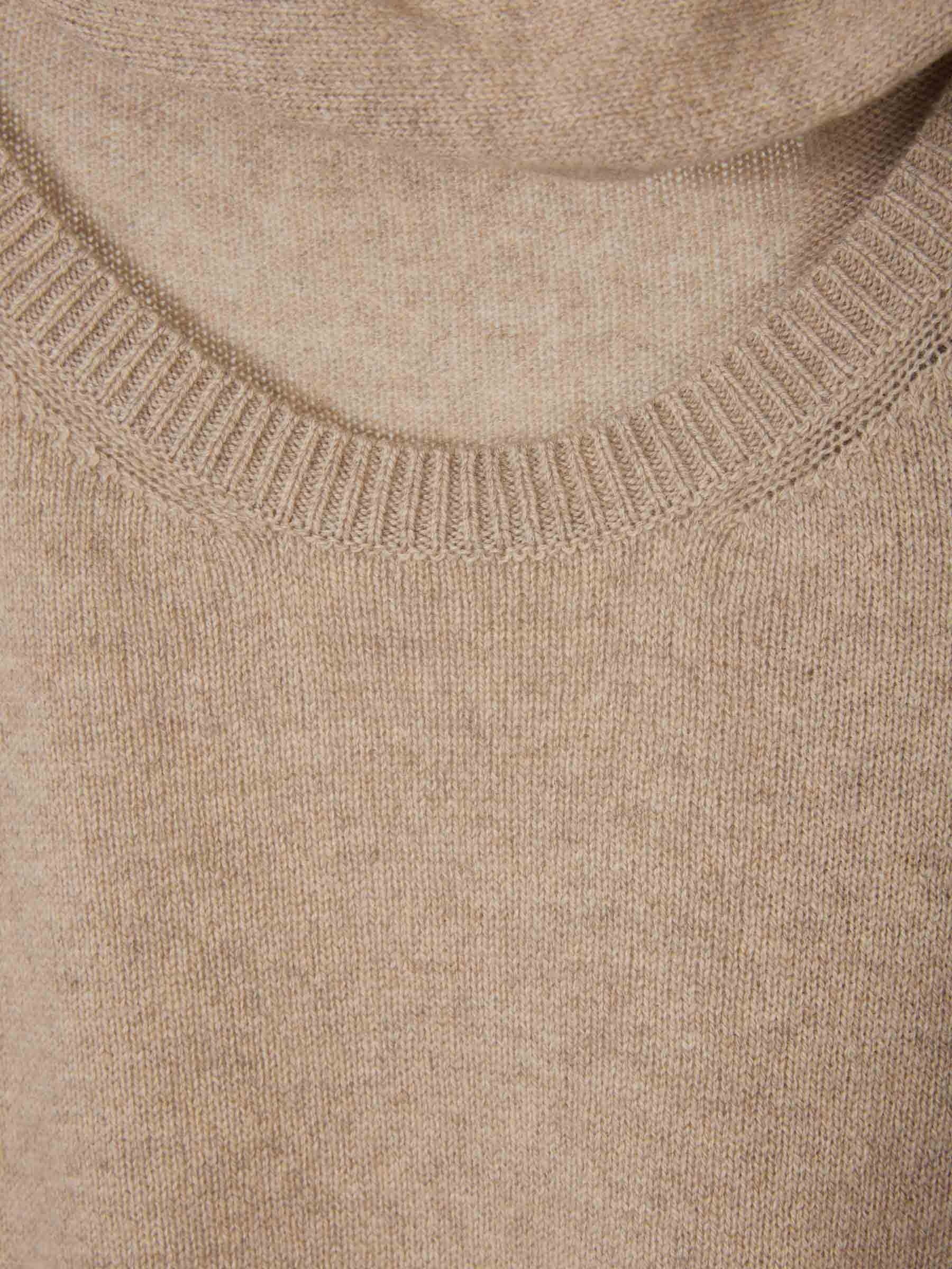 CASHMERE NECK SWEATER - 3