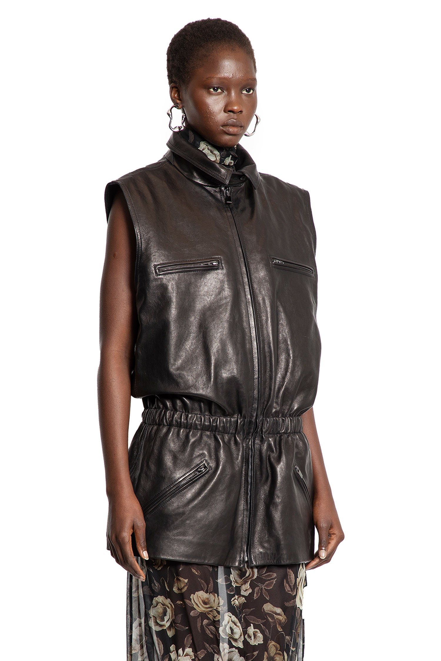Leather-Peplum-Vest - 2
