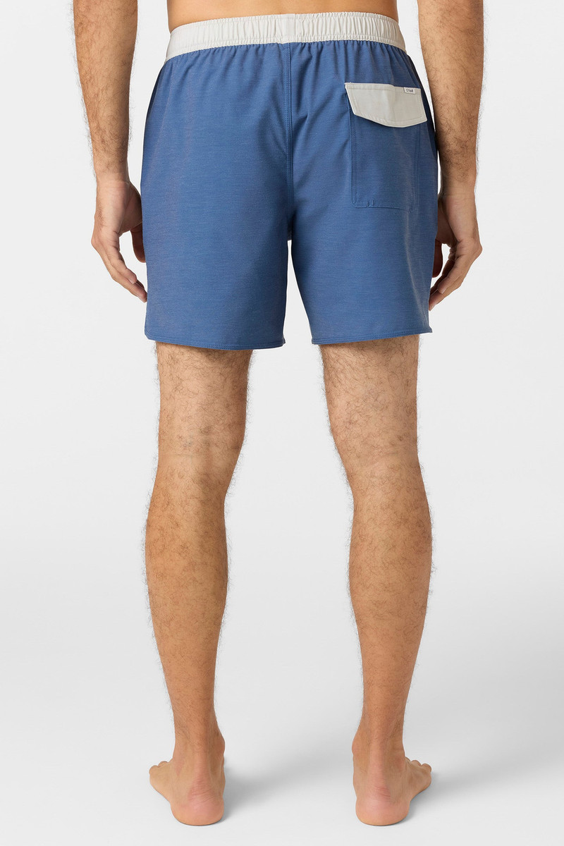 O'Riginals Solid Scallop Volley 16" Swim Trunks 7