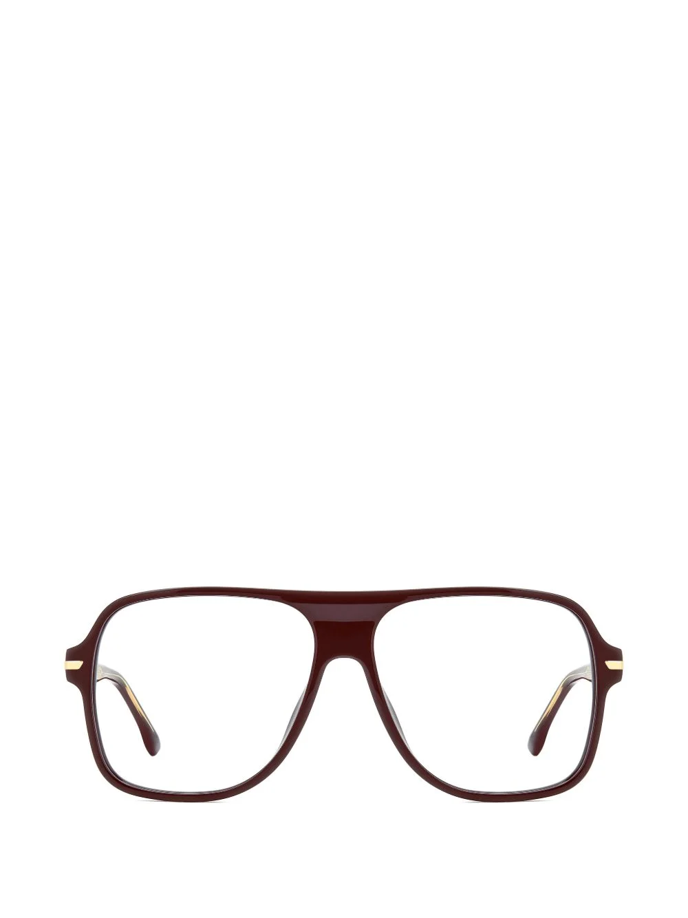 square-frame glasses - 1
