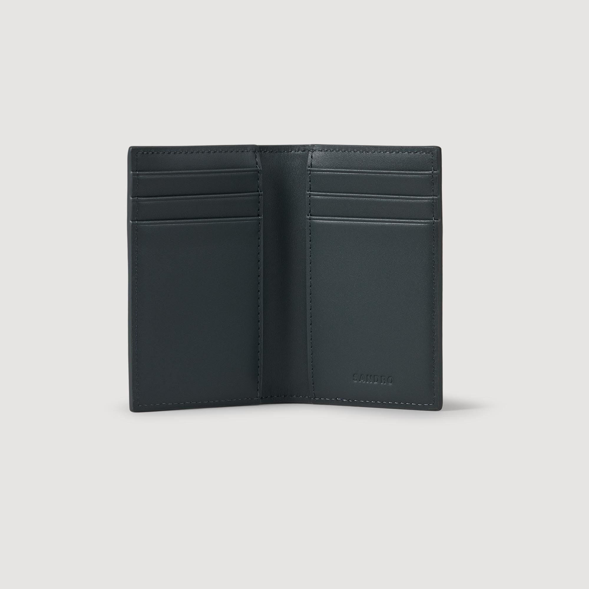 RECONSTITUTED LEATHER LEATHER WALLET - 3