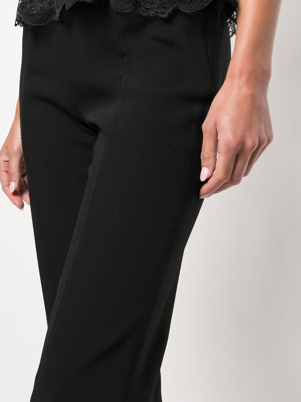 Crepe straight-leg trousers - 5