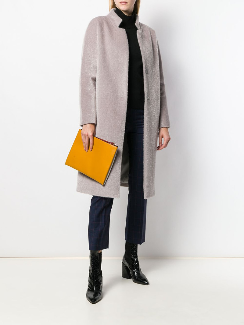 Herno belted wrap overcoat outlook