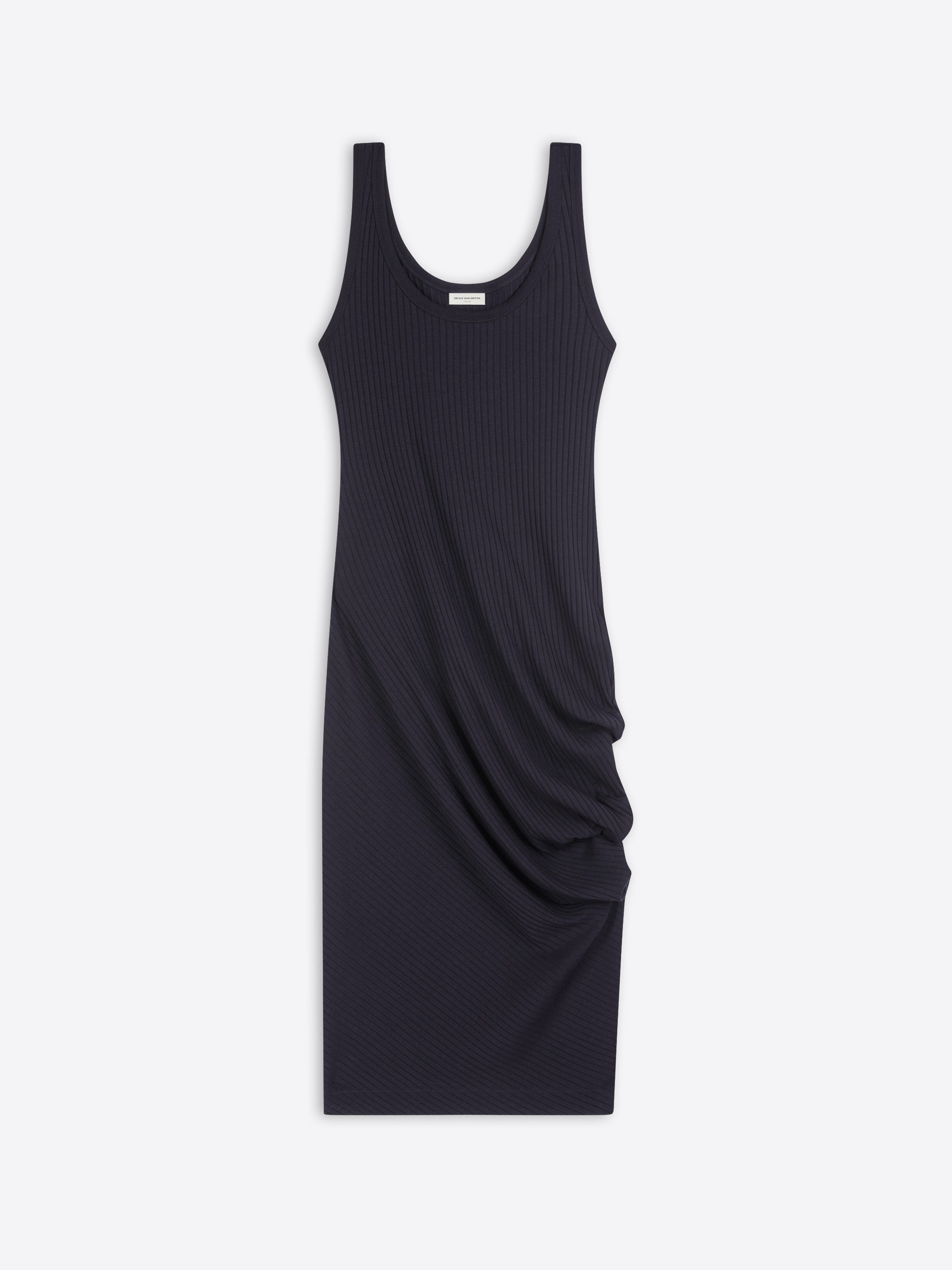 DRAPED TANKTOP DRESS - 1