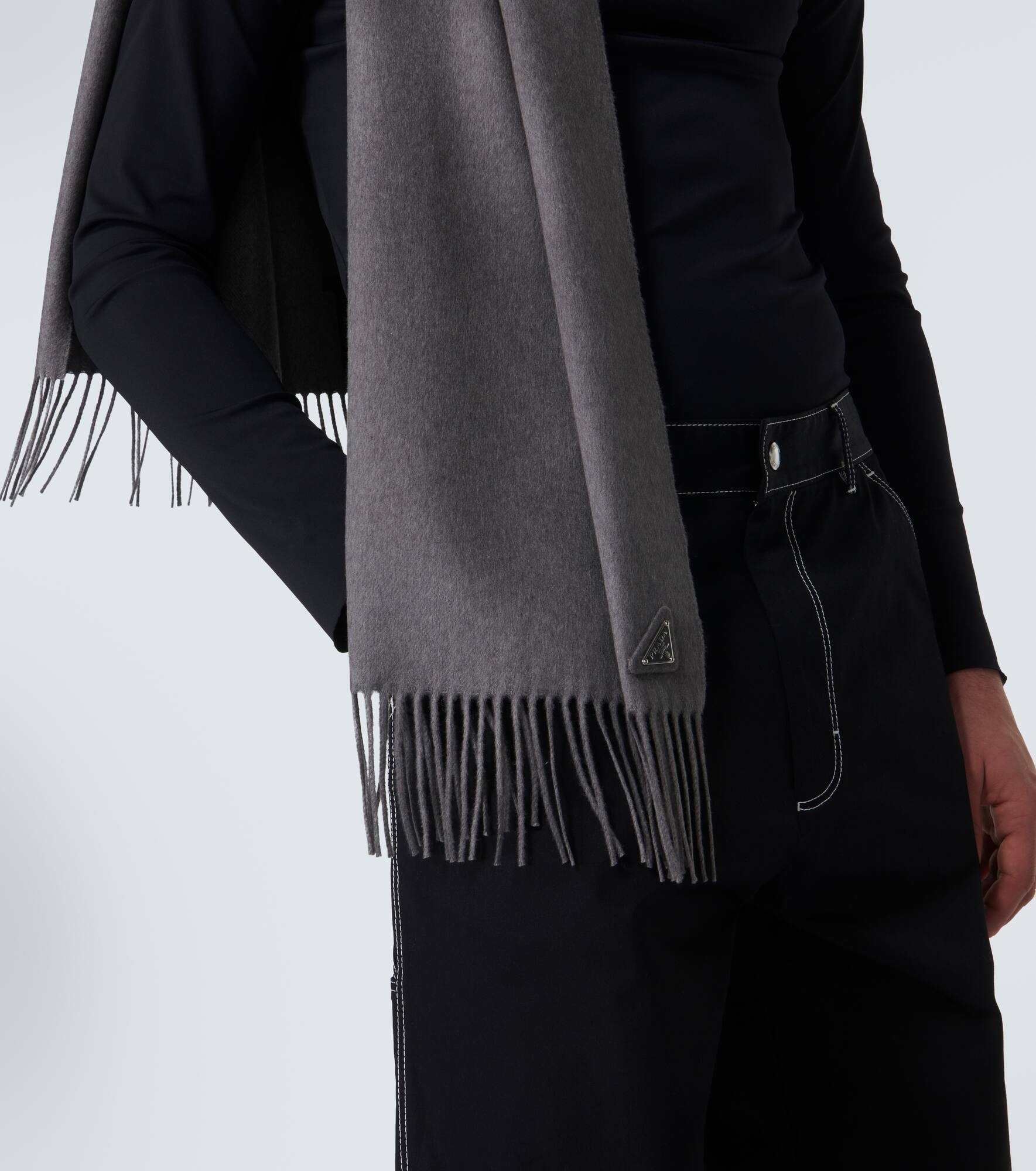 Silk and cashmere scarf - 3