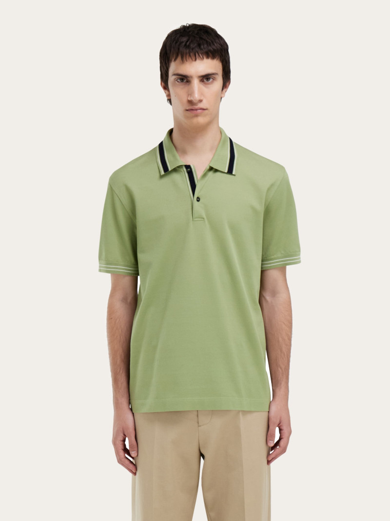 FERRAGAMO Short sleeve polo shirt outlook