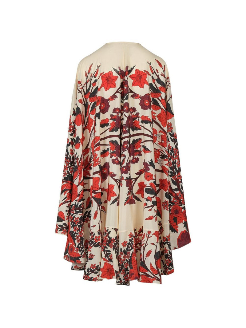 Johanna Ortiz Dream Orchard floral-pattern cape outlook