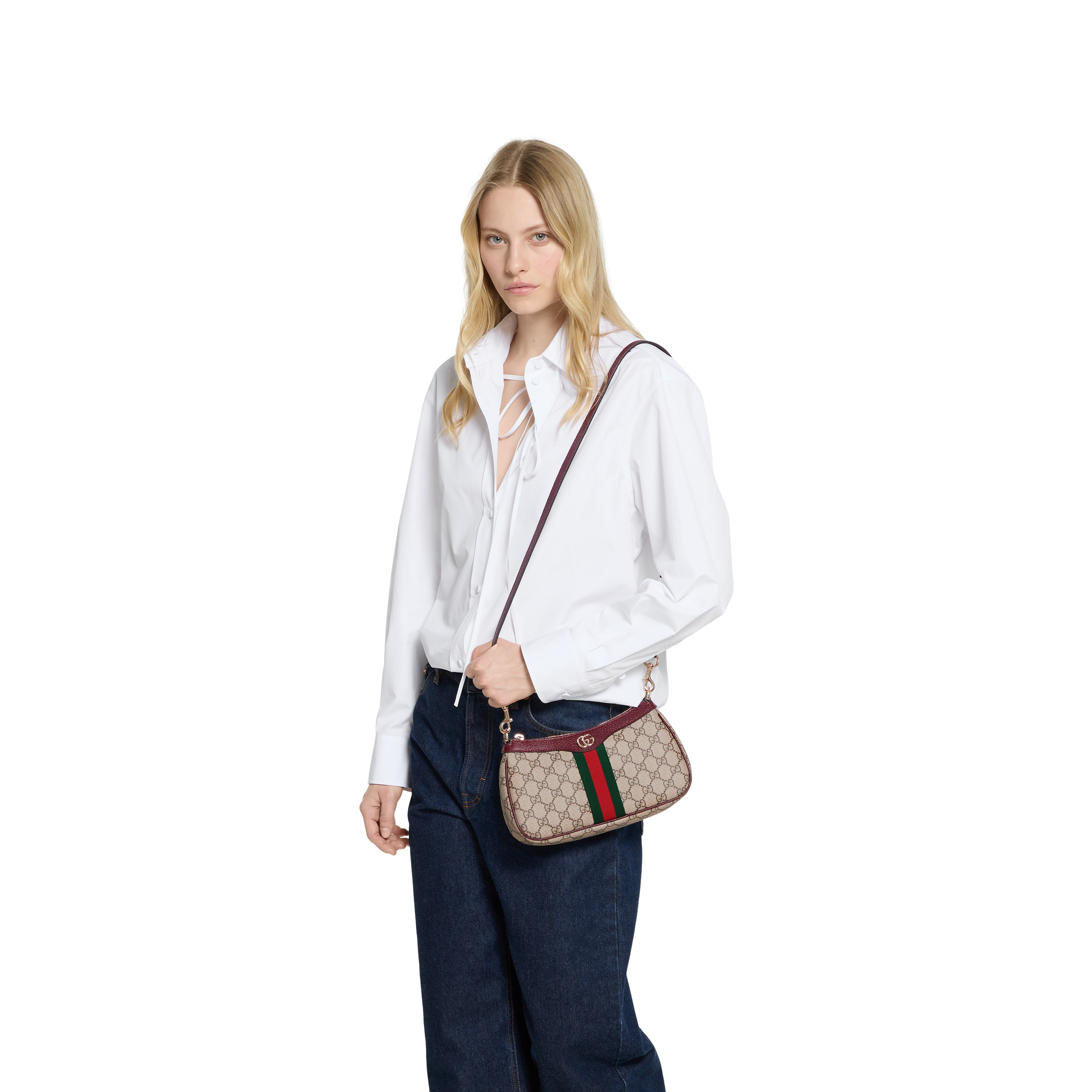 Ophidia small shoulder bag - 4