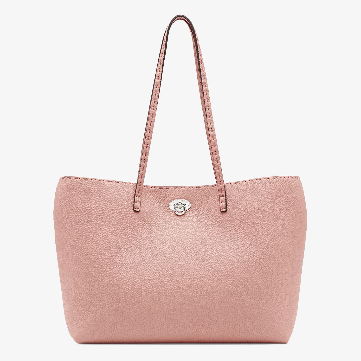 Pink leather bag - 1