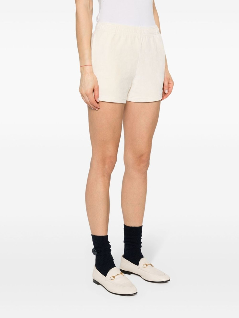 SRC velour mini shorts 3