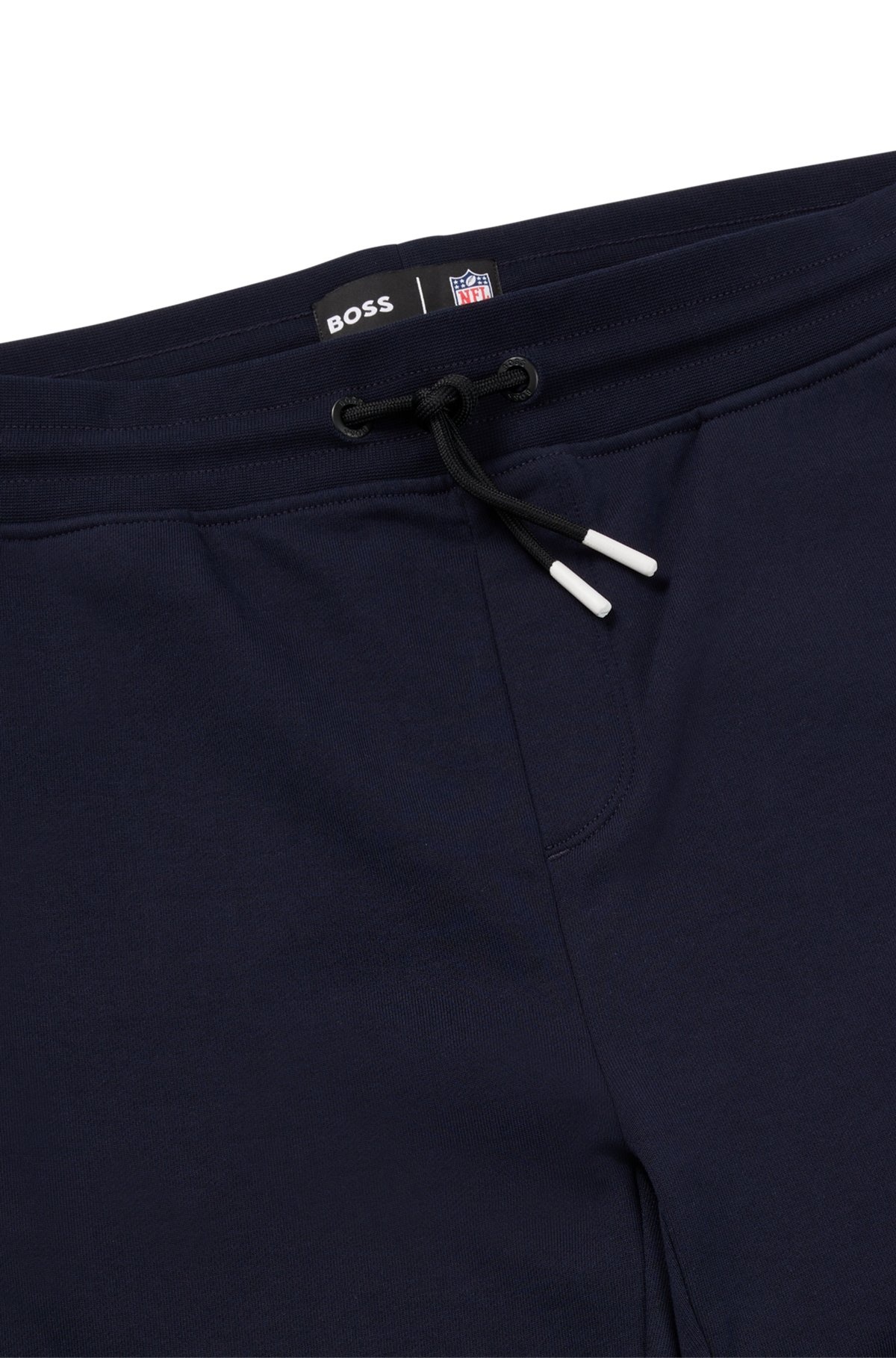 BOSS X NFL COTTON-TERRY SHORTS WITH COLLABORATIVE BRANDING - 6