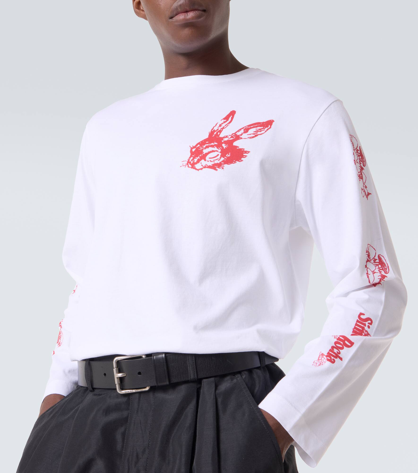 Tortoise & Hare cotton jersey T-shirt - 5