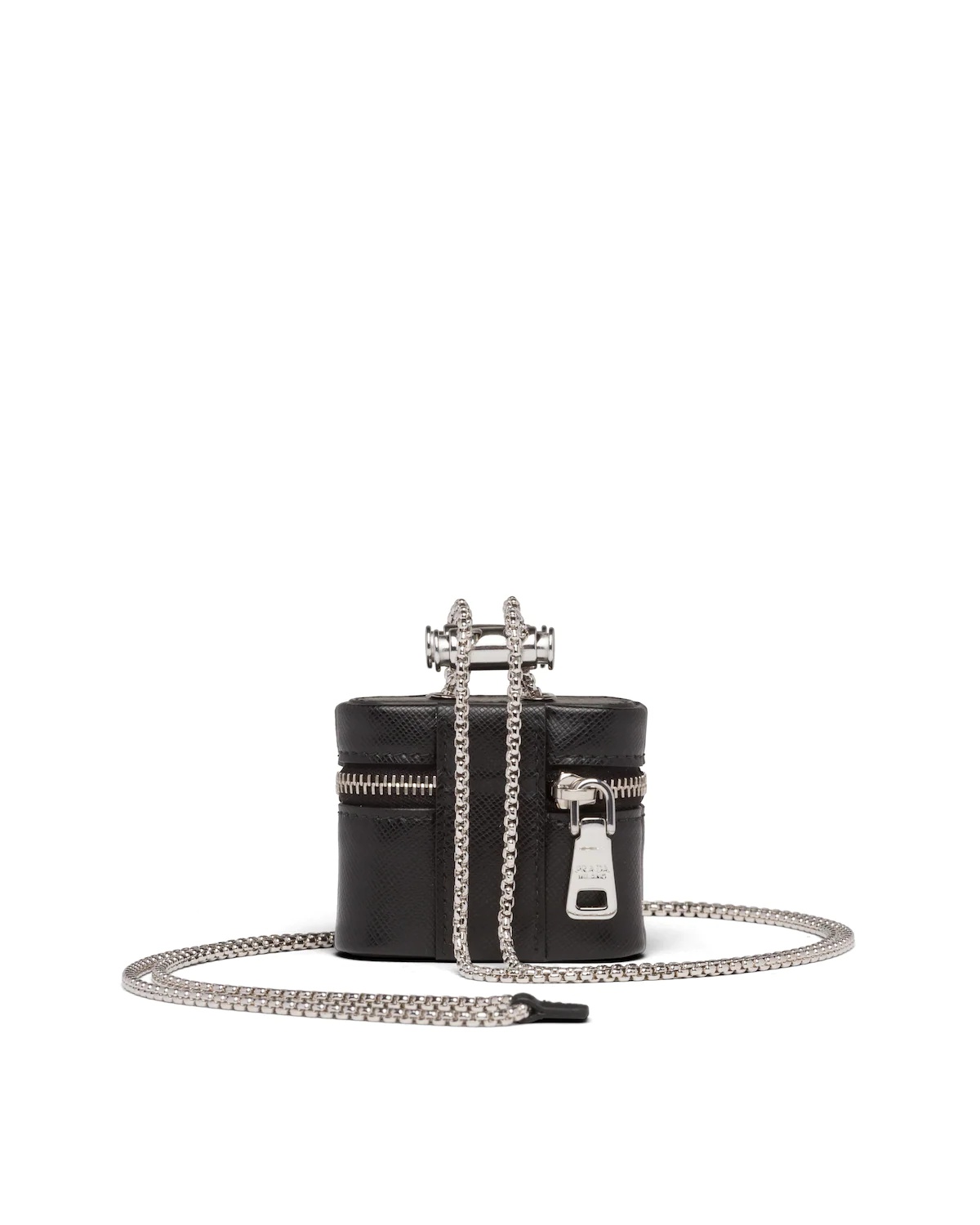 Saffiano leather earphone case - 3