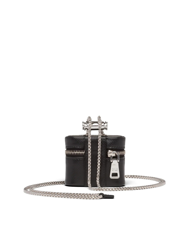 Saffiano leather earphone case 3