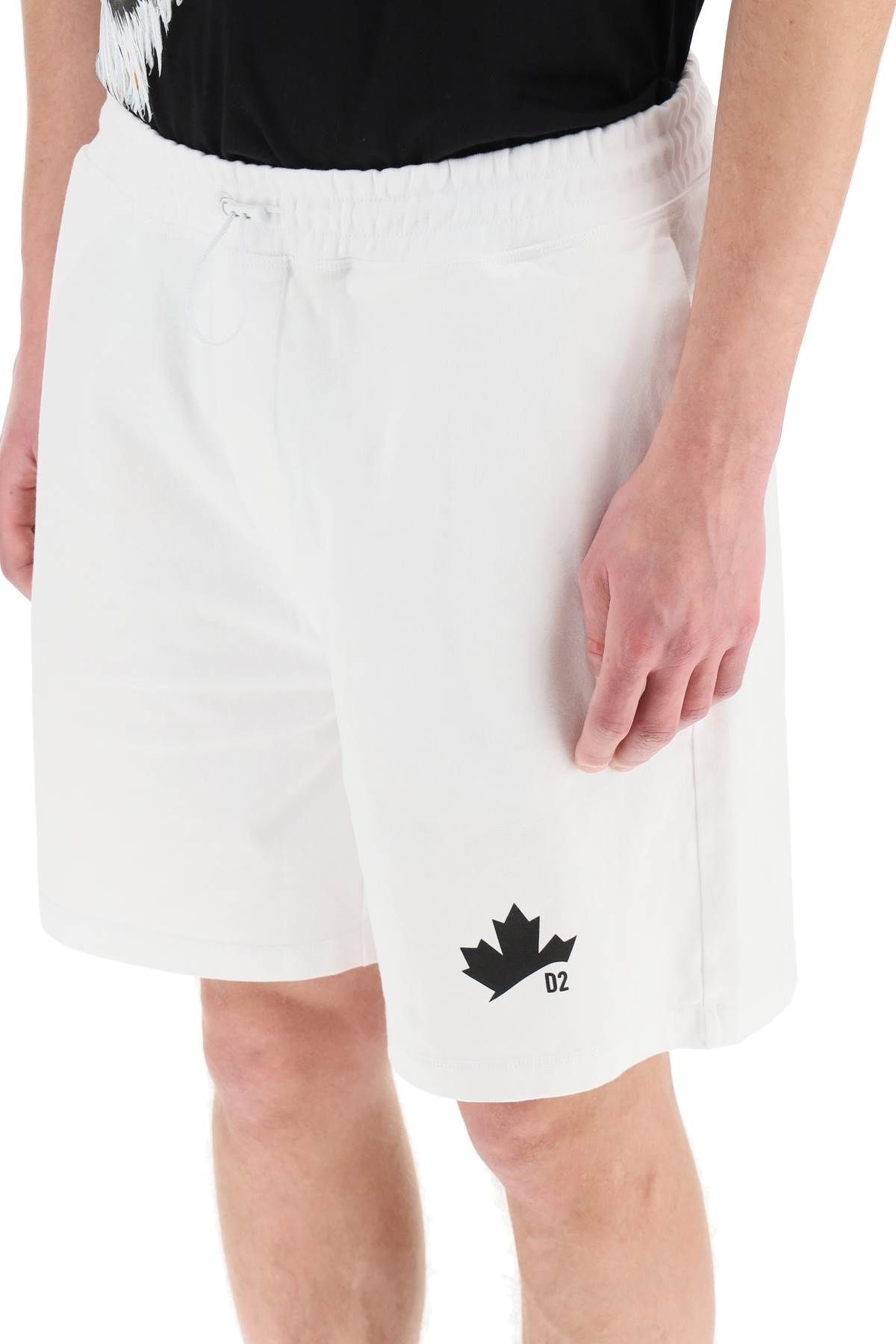 D2 LEAF JERSEY SHORTS - 5