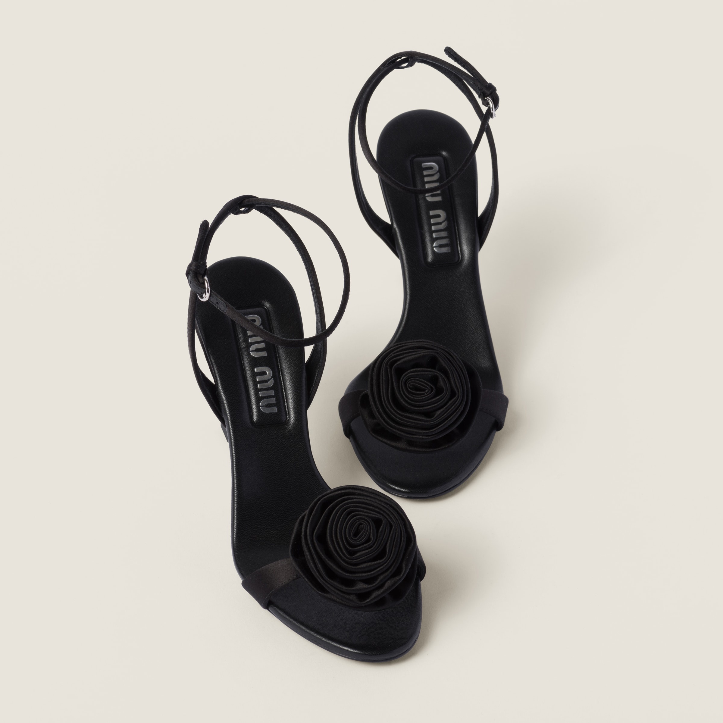 Satin sandals - 4