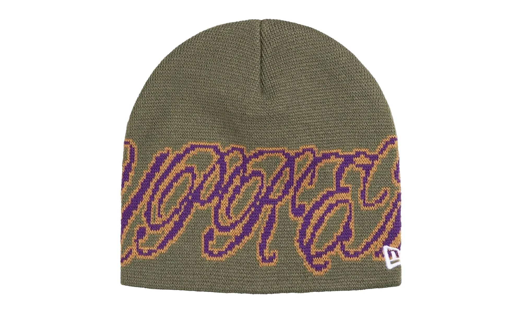 New Era Cursive Beanie "SS26 - Olive" SU27255 - 1