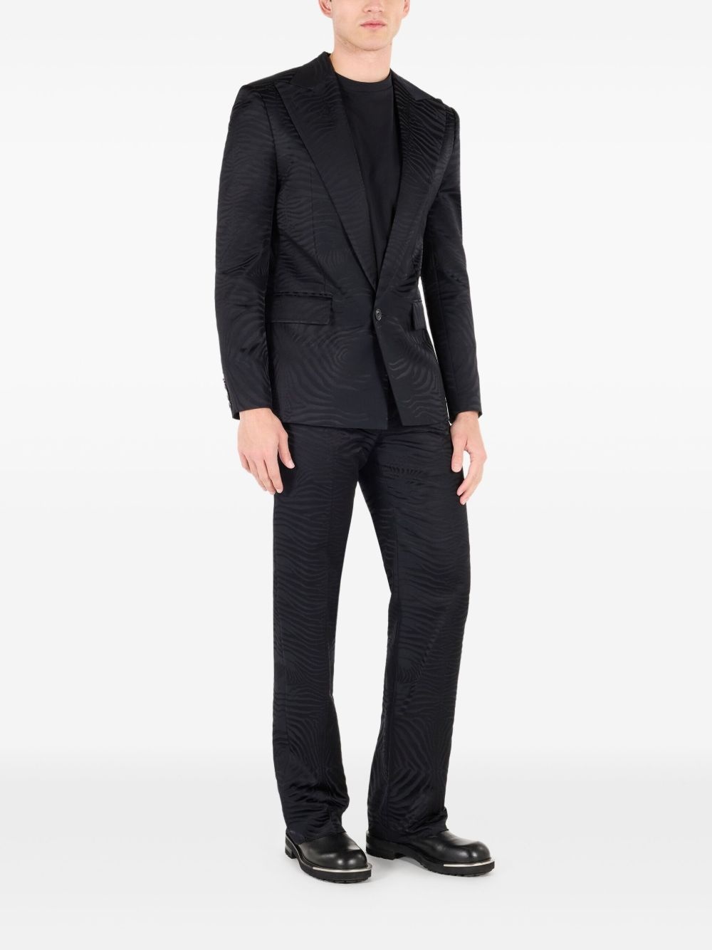 single-breasted blazer - 3