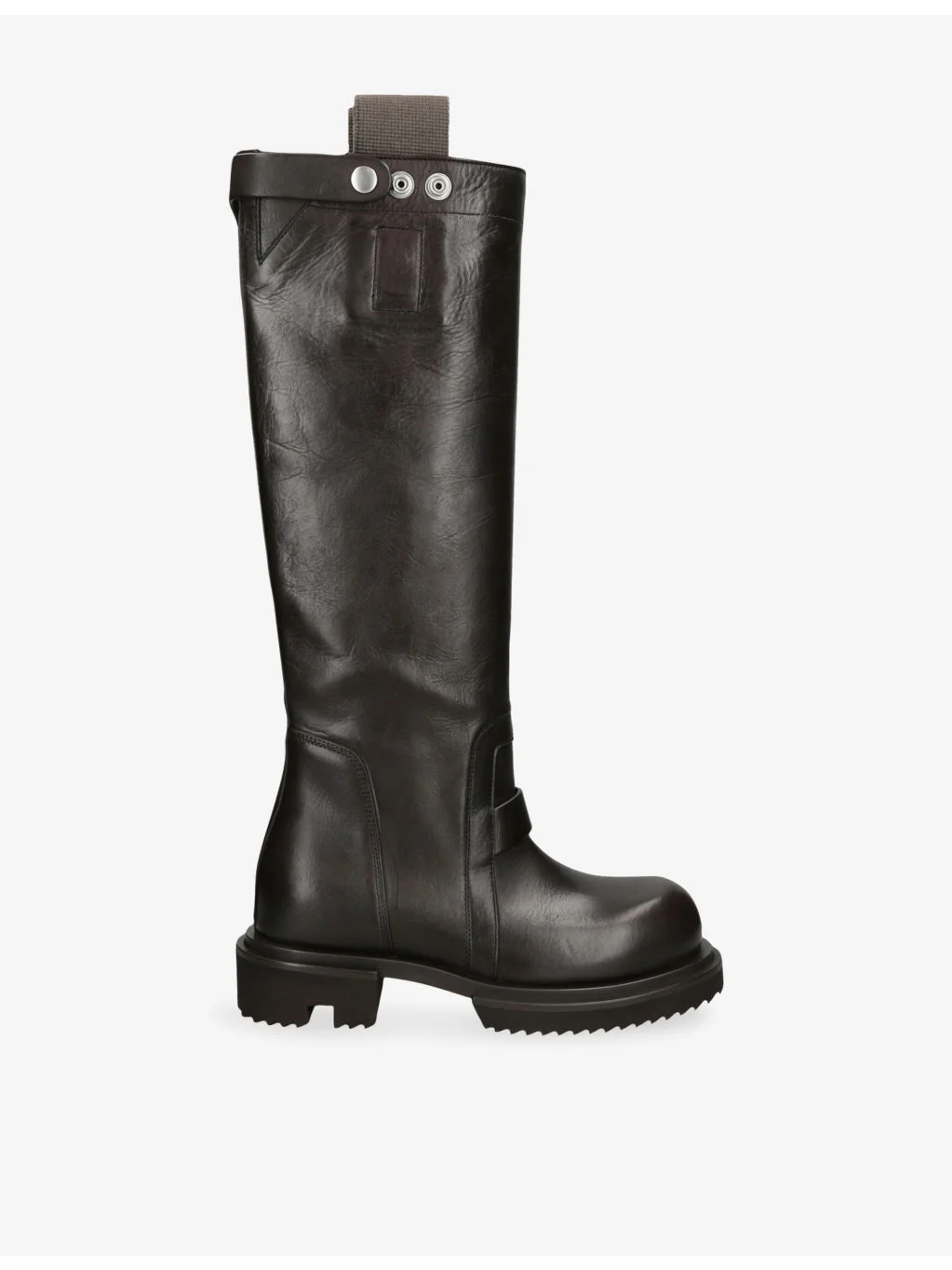 Gabe Leather Knee-High Boots - 1