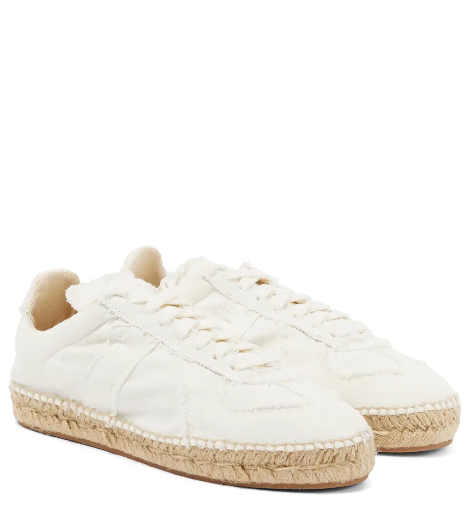 Canvas espadrille sneakers - 1