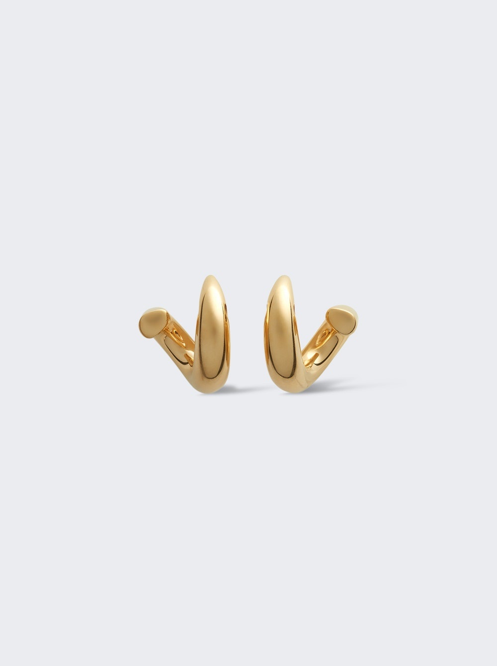Sardine Earrings Yellow Gold - 2