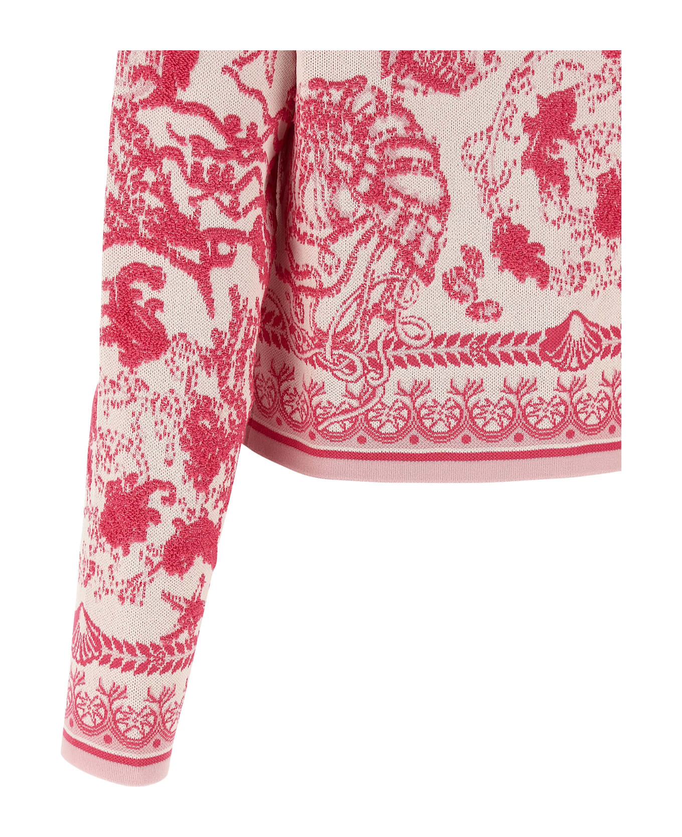 'underwater Barocco' Cardigan - 4