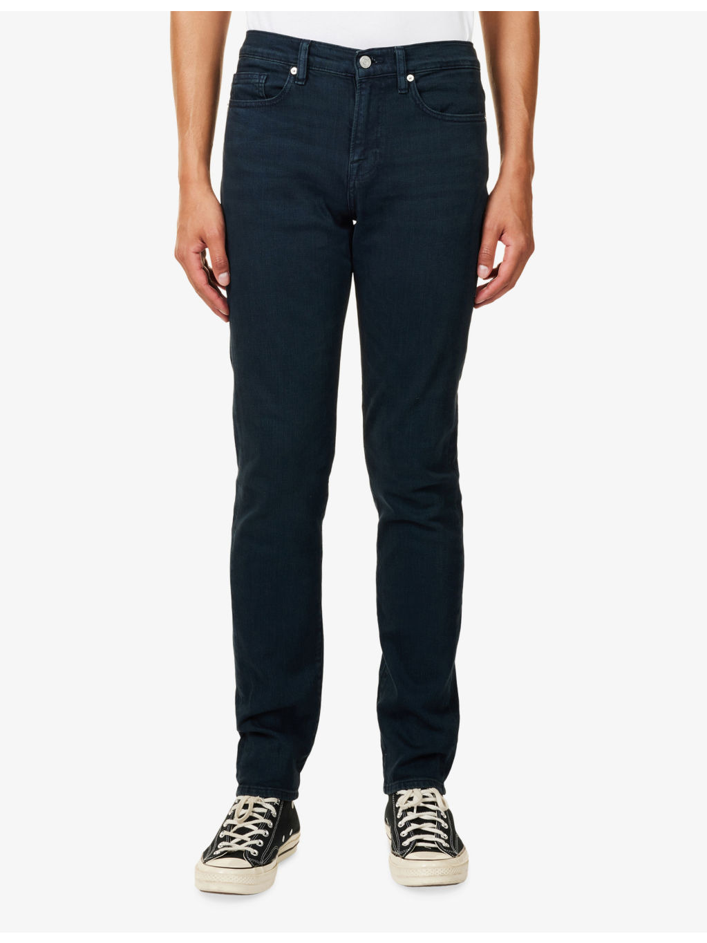 L'homme Athletic Slim-Fit Stretch Denim Jeans - 3
