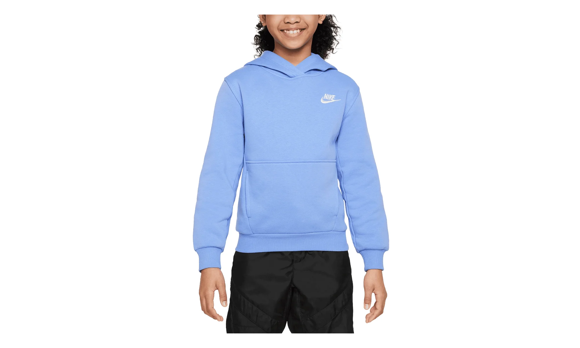 Sportswear Club Fleece Pullover Hoodie GS "Polar / White" FD3000 450 - 1