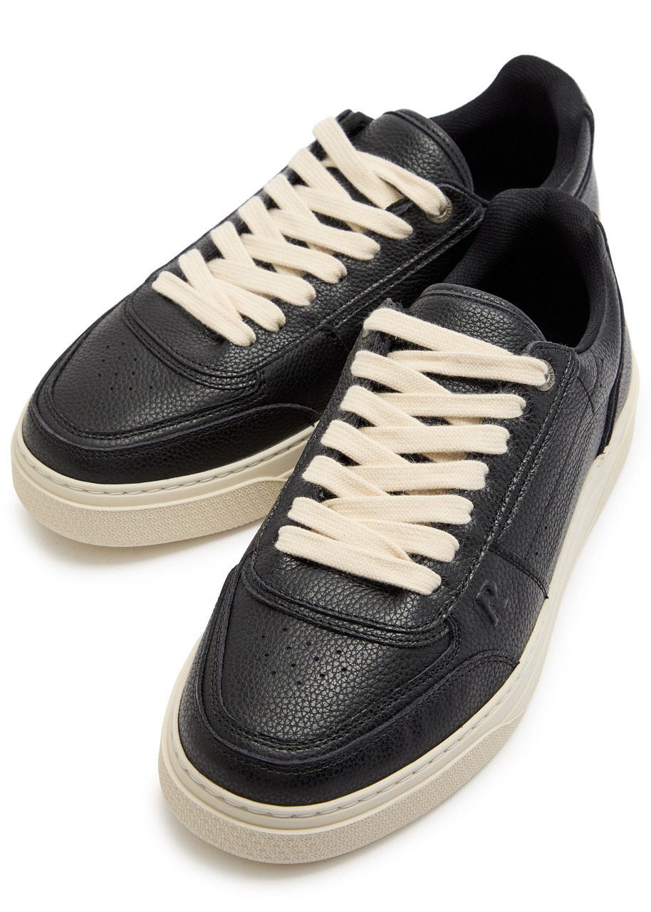 Represent Initial Leather Sneakers - 3