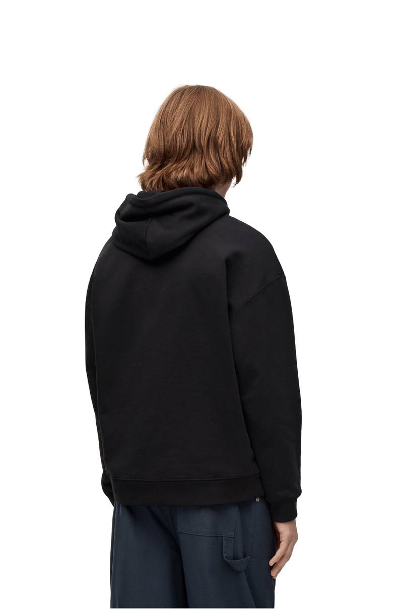 Anagram patch pocket hoodie in cotton 4