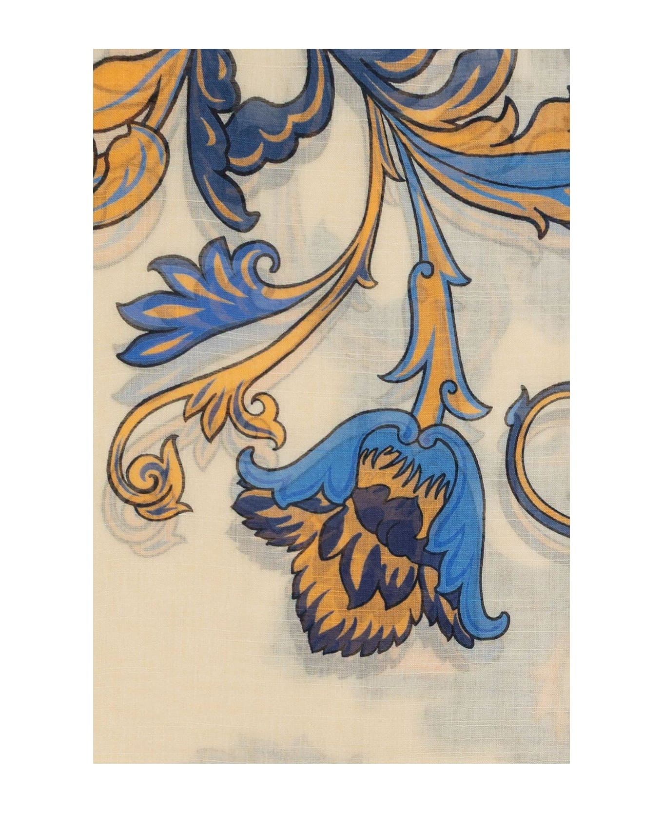 Floral Printed Scarf - 2