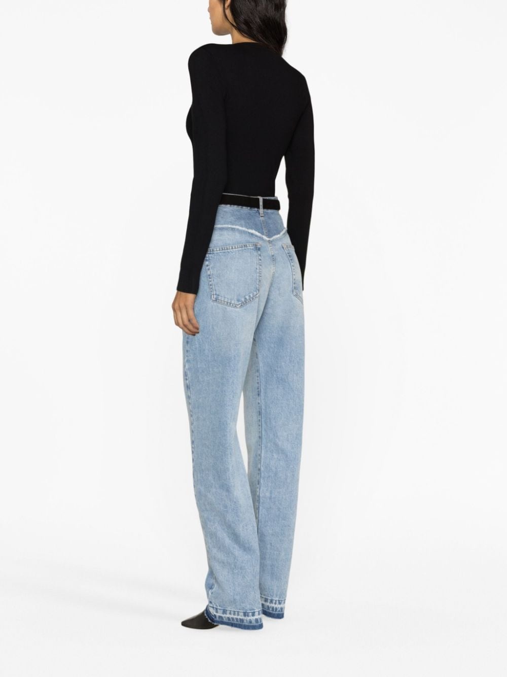 Noemie straight-leg jeans - 4