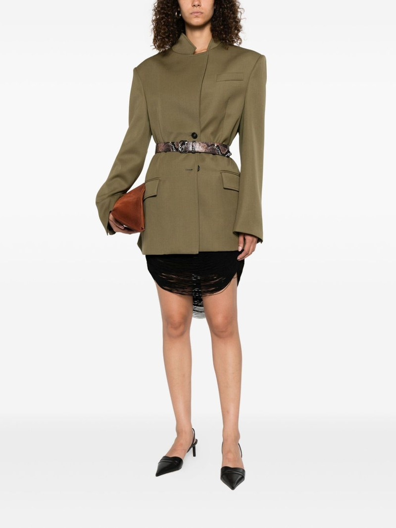 THE ATTICO single-breasted blazer outlook