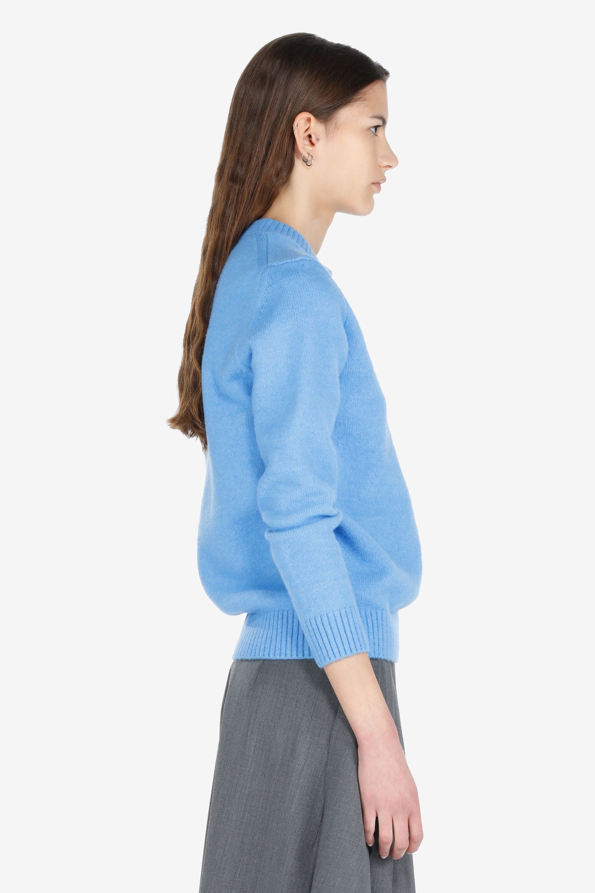 CRYSTAL-EMBELLISHED PATCH SWEATER - 3