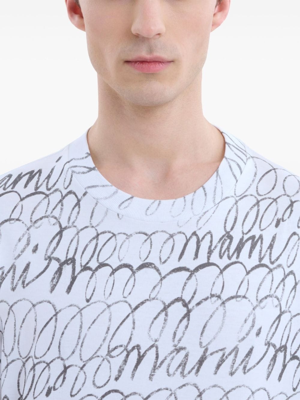 logo-print cotton T-shirt - 4
