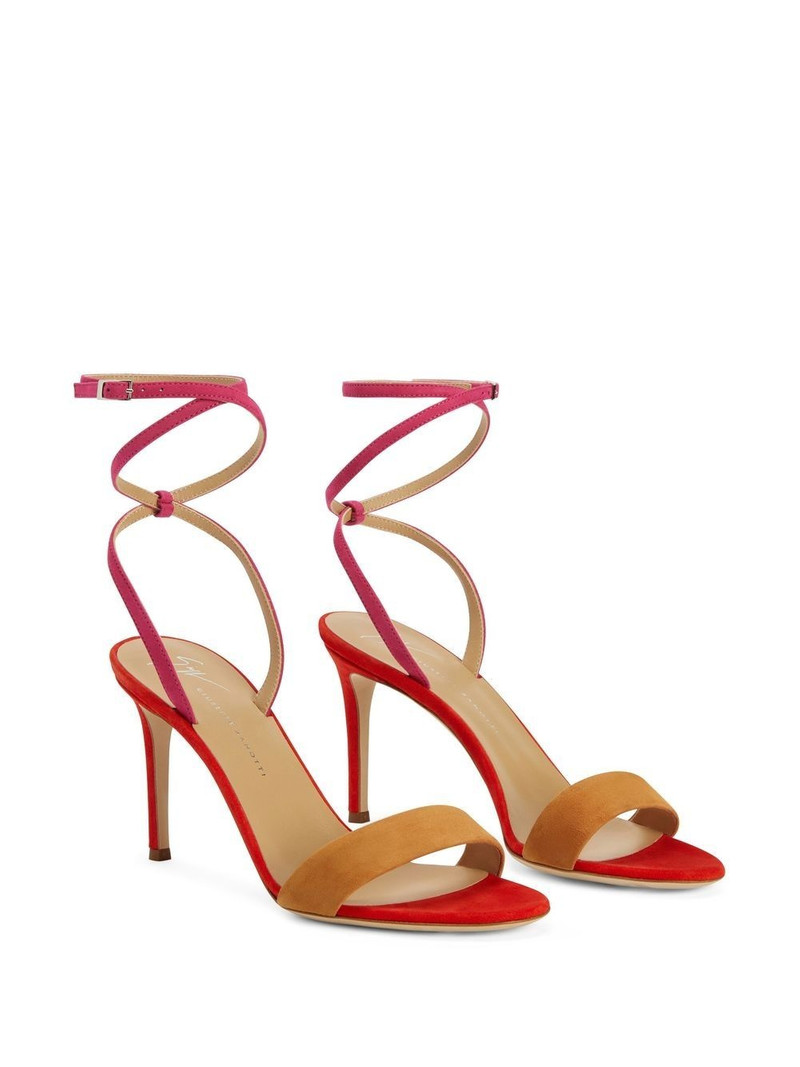 Giuseppe Zanotti Erwan suede sandals outlook