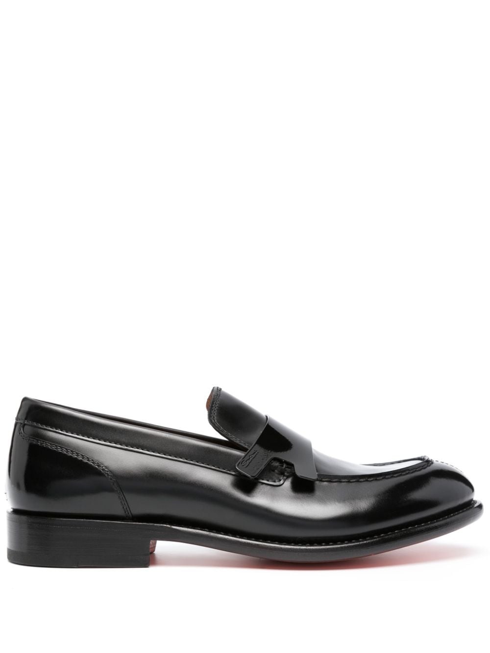 Moca leather penny loafers - 1