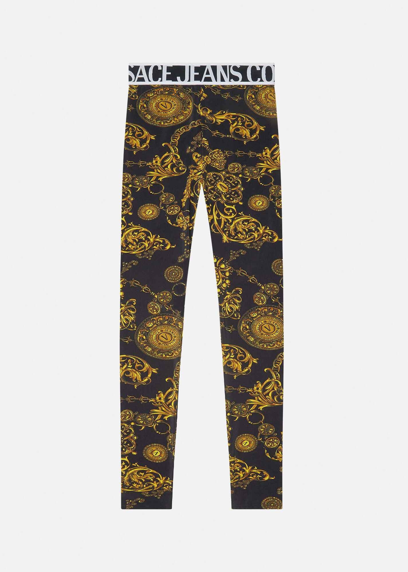 Regalia Baroque Print Leggings - 1