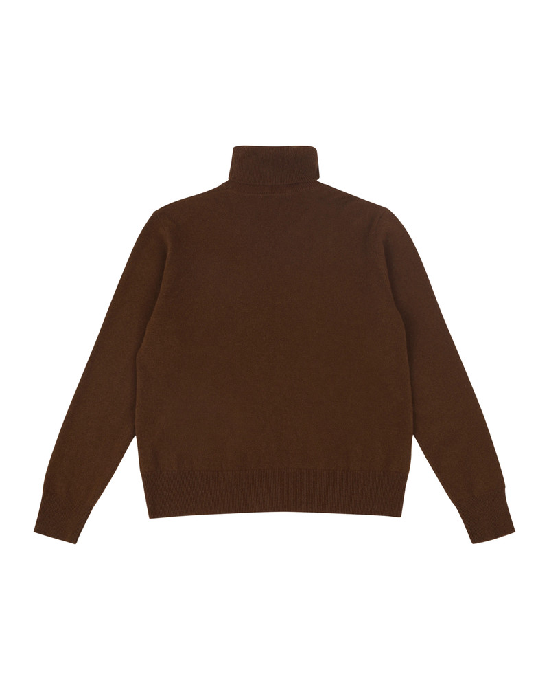 KNIT TURTLENECK CEDAR 5