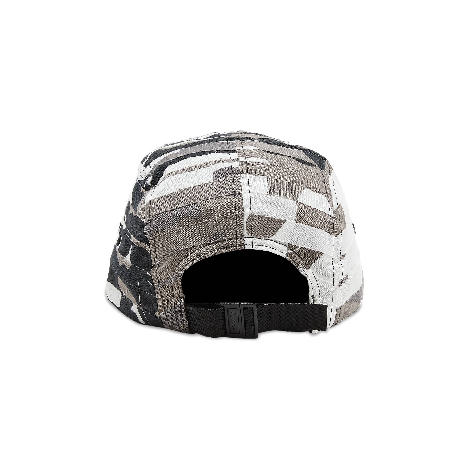 Supreme Layered Camo Camp Cap 'White' - 4