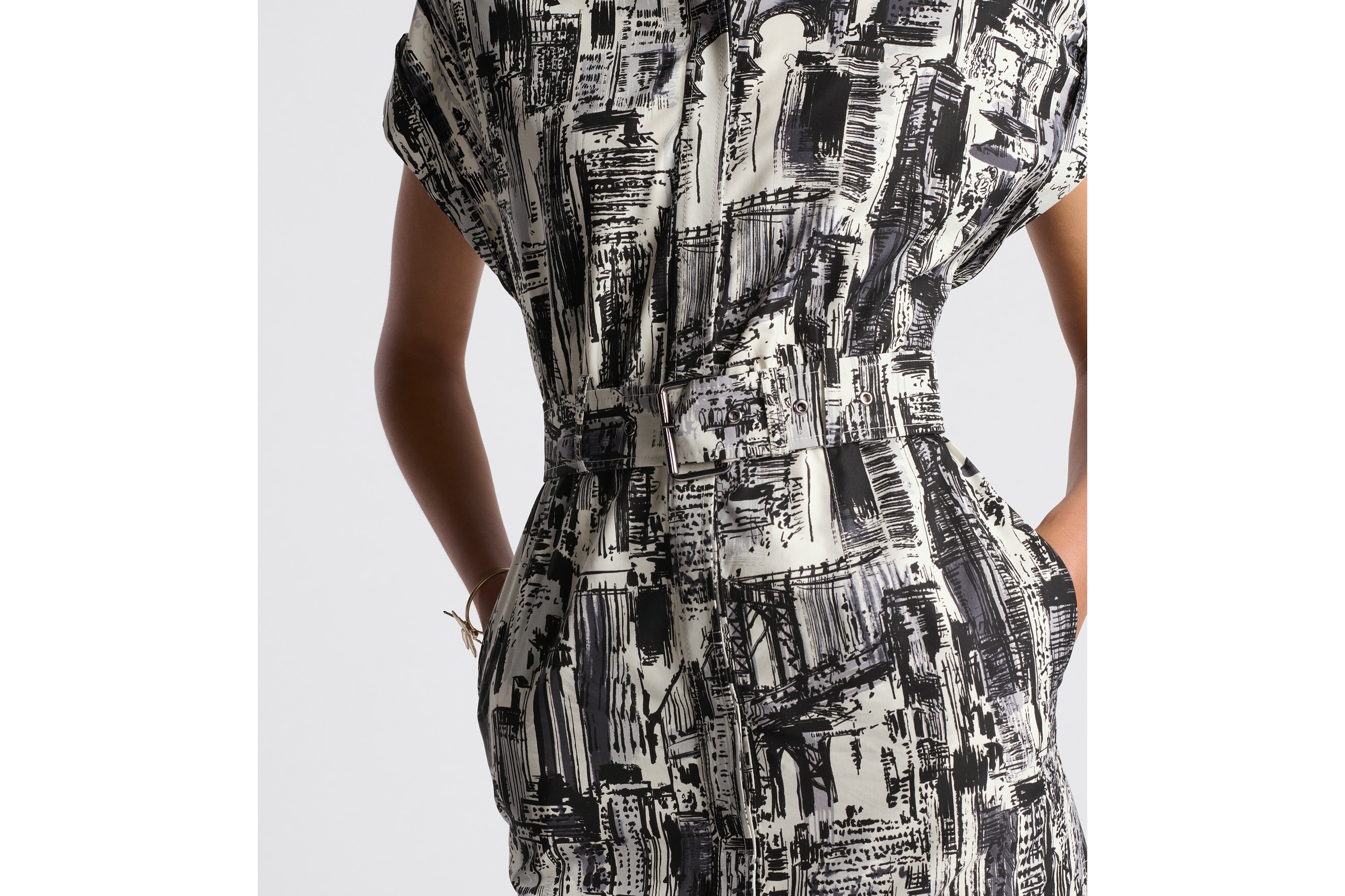Mid-Length Shirt Dress - 4
