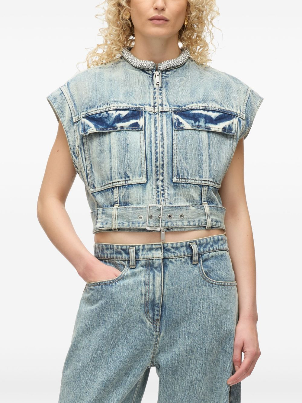 denim vest - 3