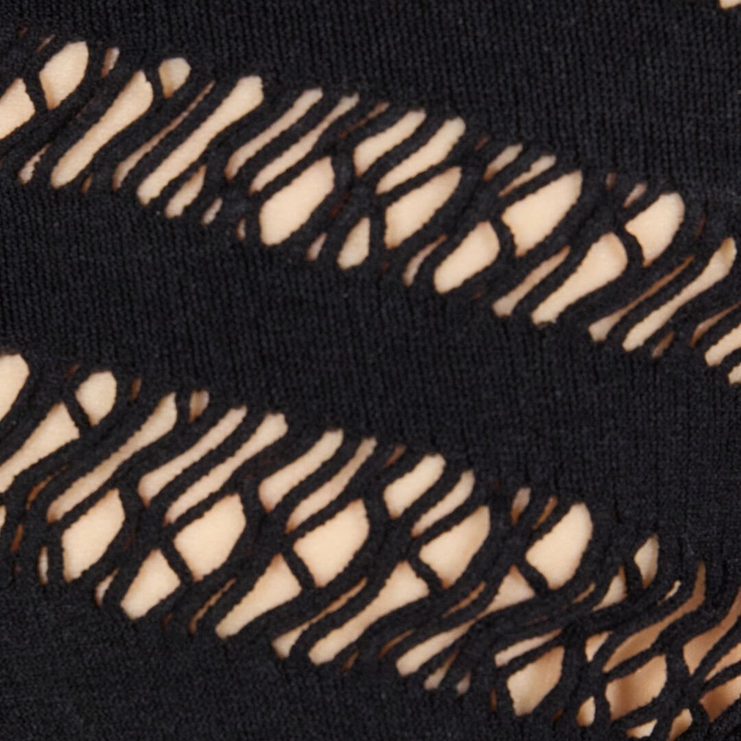Vest Top With Openwork Zebra Pattern - 5