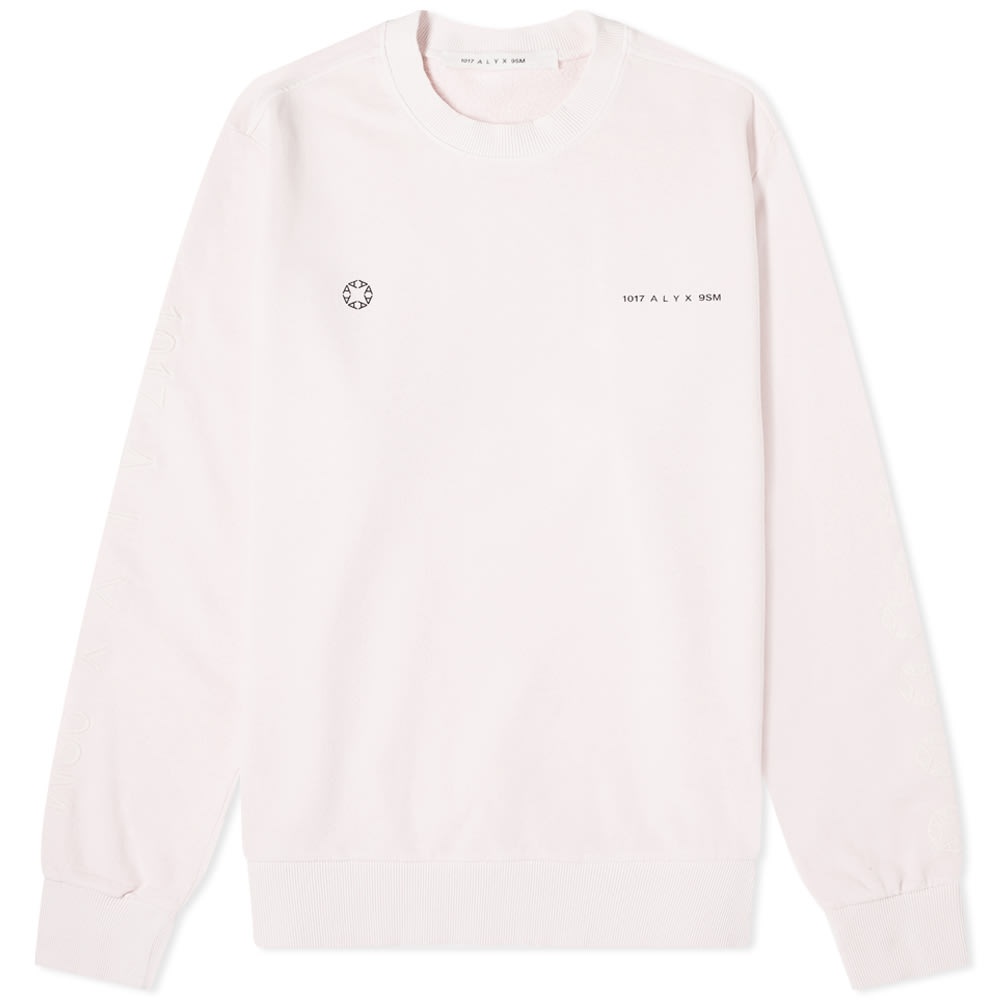 1017 ALYX 9SM Double Logo Crew Sweat - 1