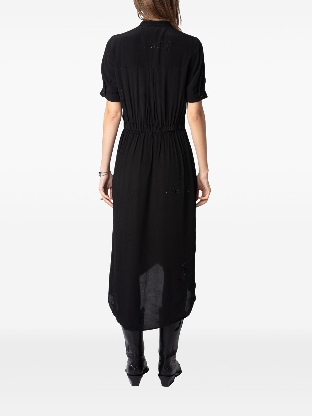 Romaz Strass midi dress - 4